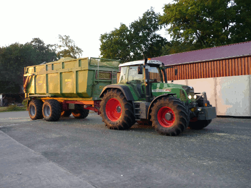 Fendt mit Mulde